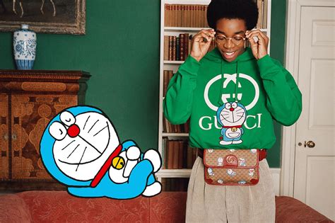 camicia gucci doraemon|doraemon x gucci hypebeast.